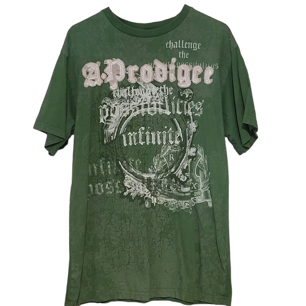 Men's A Prodigee Challenge the Infinite Possibilities T-Shirt Size XXL